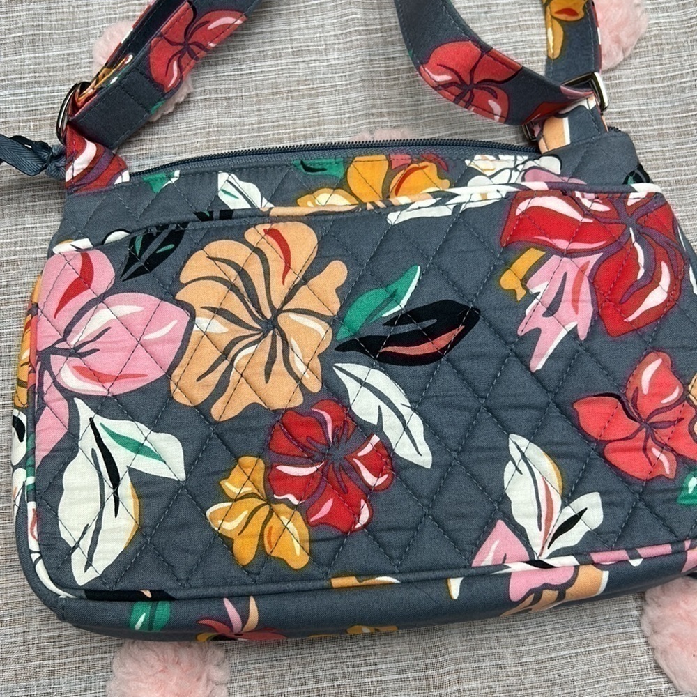 Vera Bradley Floral satchel - Picture 7 of 8